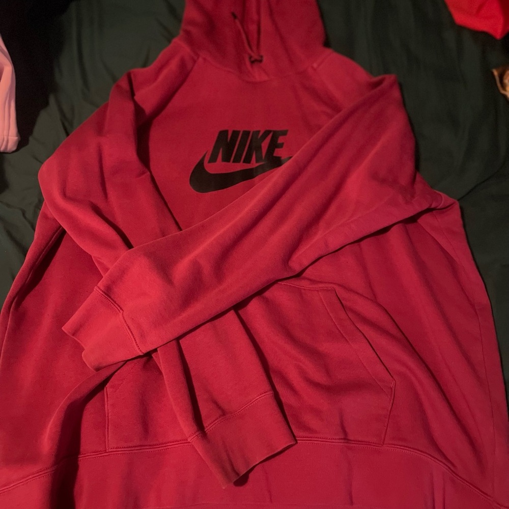 Nike Crimson Pullover Hoodie
